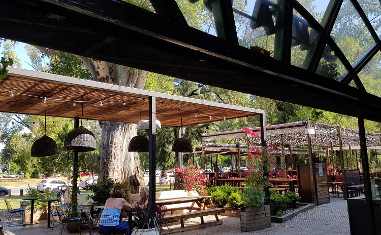 Arcos del Rosedal ciudad de Buenos Aires