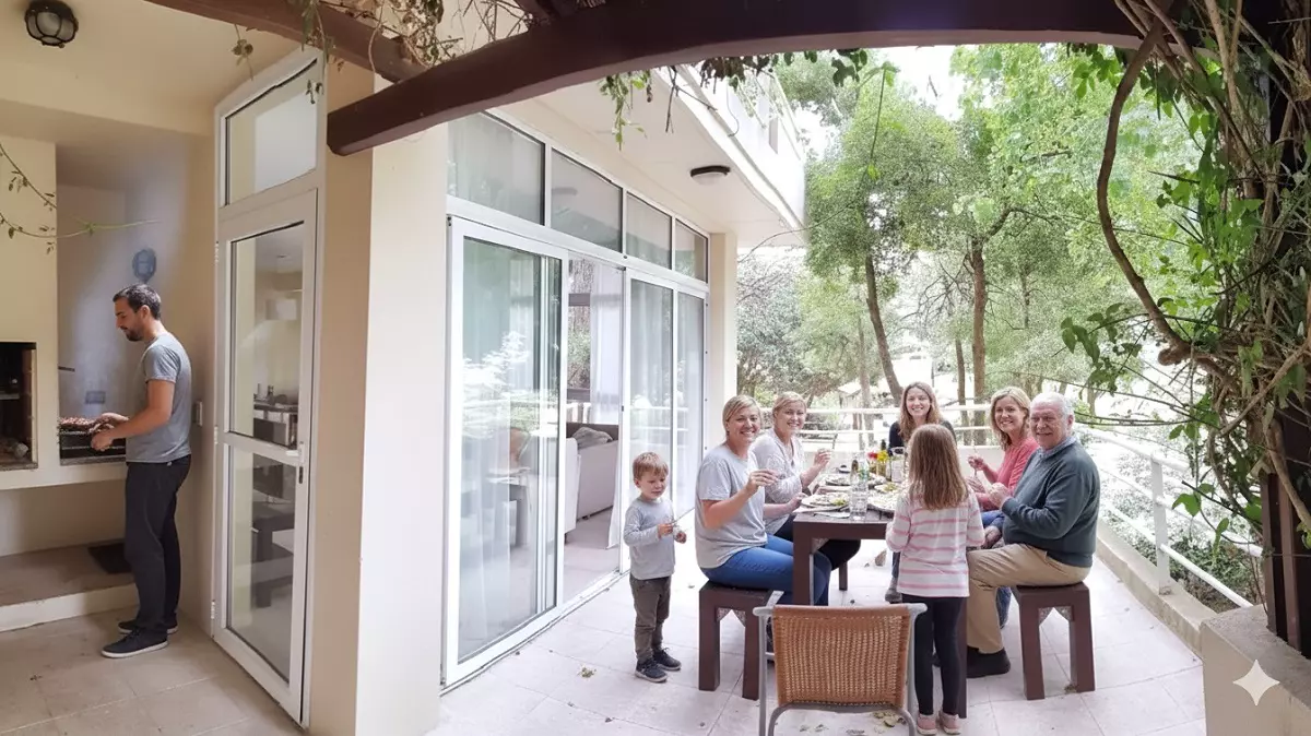 Familia en Terrazas de Carilo